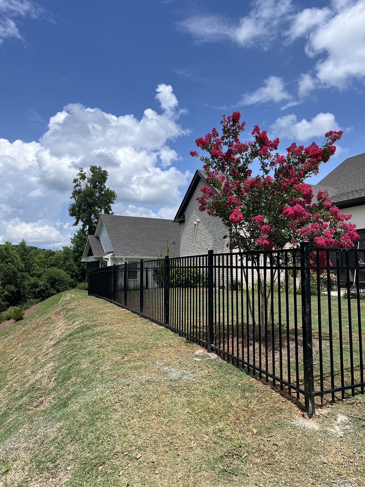 Photo Jul 19 2022, 2 23 29 PM black metal fence
